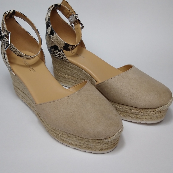 Nine West Ariela Wedge Espadrilles Sandals - Picture 3 of 11